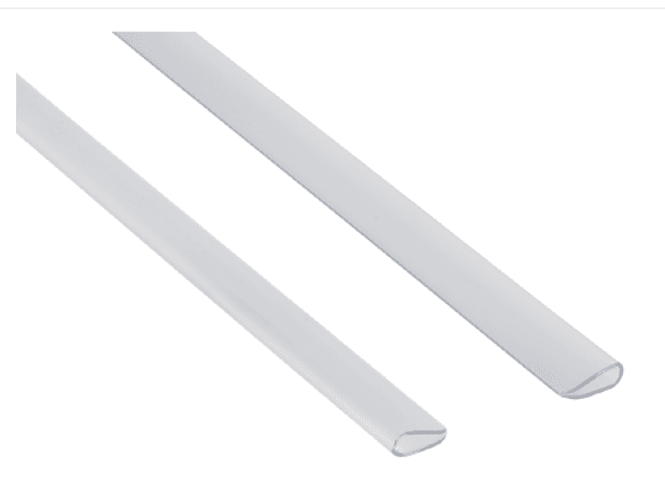 Hovedbilde Plakatlist 30 cm. transparent 50 stk.