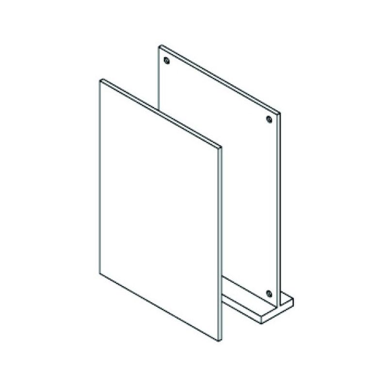 Prisskilt / menyholder A6 t-modell magnetisk