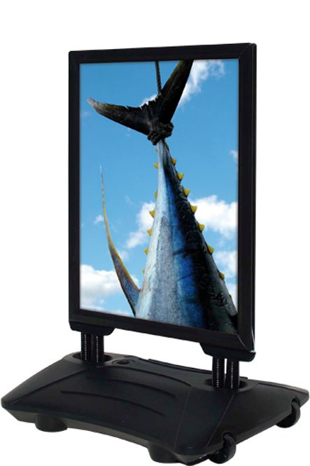 Hovedbilde Gatebukk  Wind Pro waterbase sort 70x100 cm.