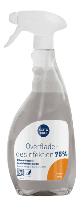 Hovedbilde Overflatedesinfeksjon Spray 75% 750 ml spray