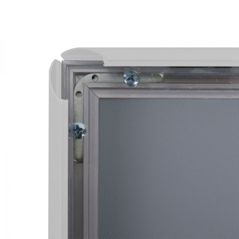 Ramme 70x100cm 25mm hvit