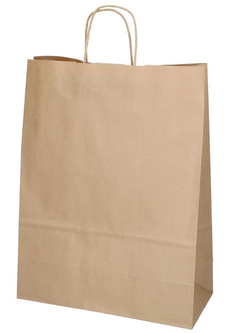 Hovedbilde Papirpose brun 45x17x48 cm 150 stk.