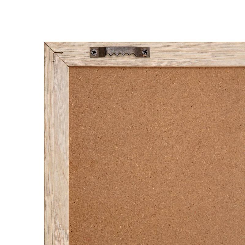 Bokstavtavle 60x80cm sort filt lys ramme