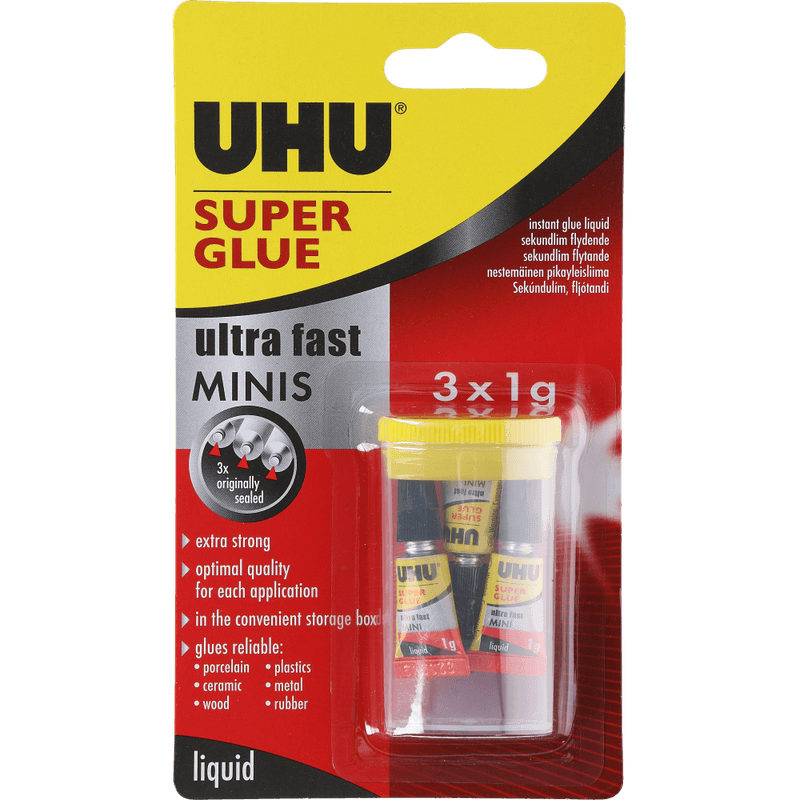Superlim UHU 3x1g