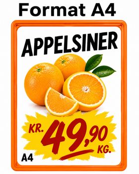 Hovedbilde Plakatramme A4