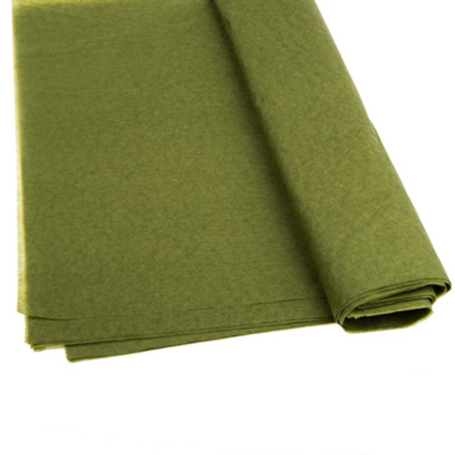 Hovedbilde Silkepapir 480 ark 50x75cm oliven