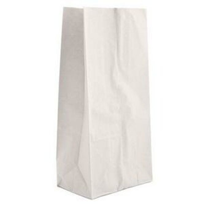 Hovedbilde Papirpose hvit 0,5 kilo 1000 stk.