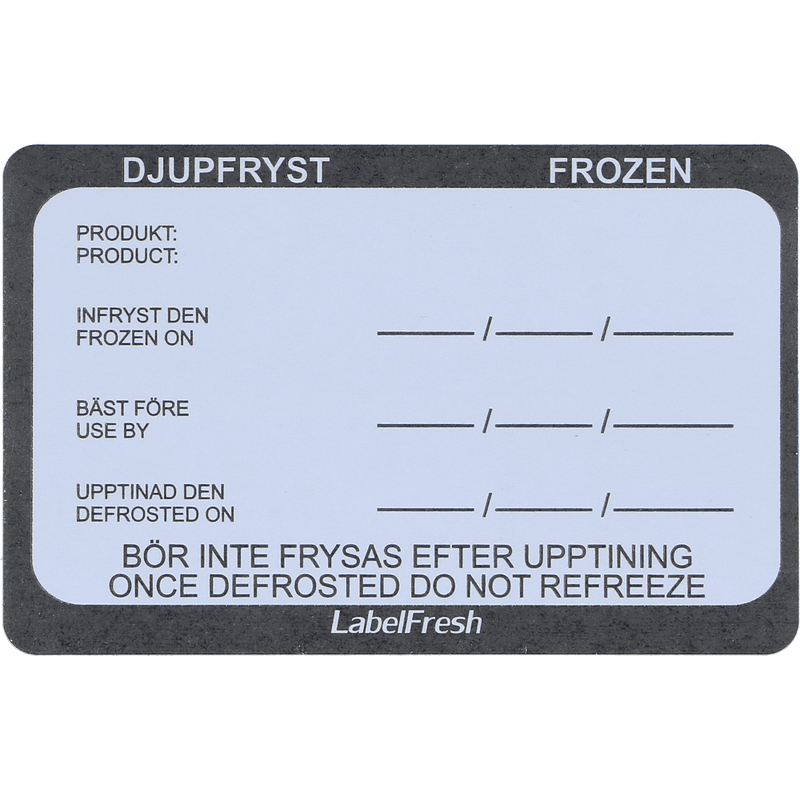 ETIKETT DYPFRYST 70x45MM 500 stk.