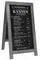A-bukker tre / blackboard