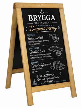 Hovedbilde A-bukker tre / blackboard