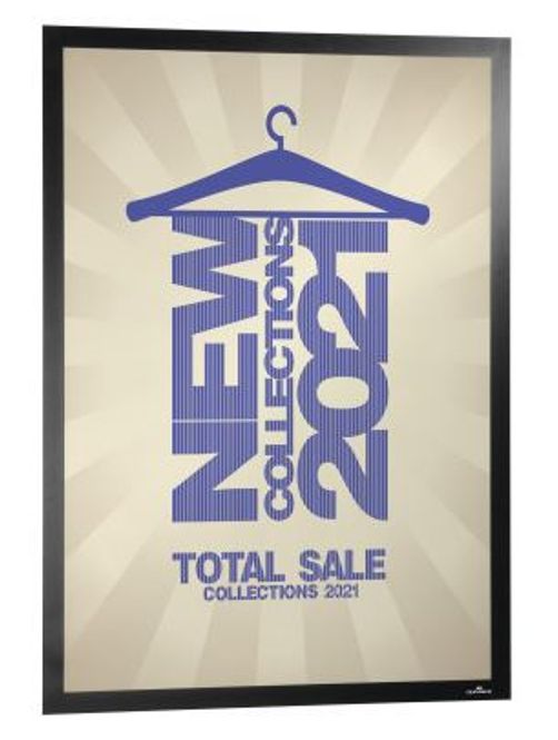 Hovedbilde DURAFRAME® POSTER 50X70 CM sort