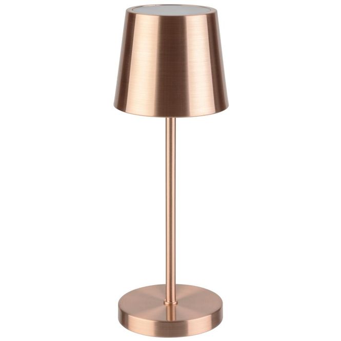 Hovedbilde Bordlampe LED oppladbar Kobber