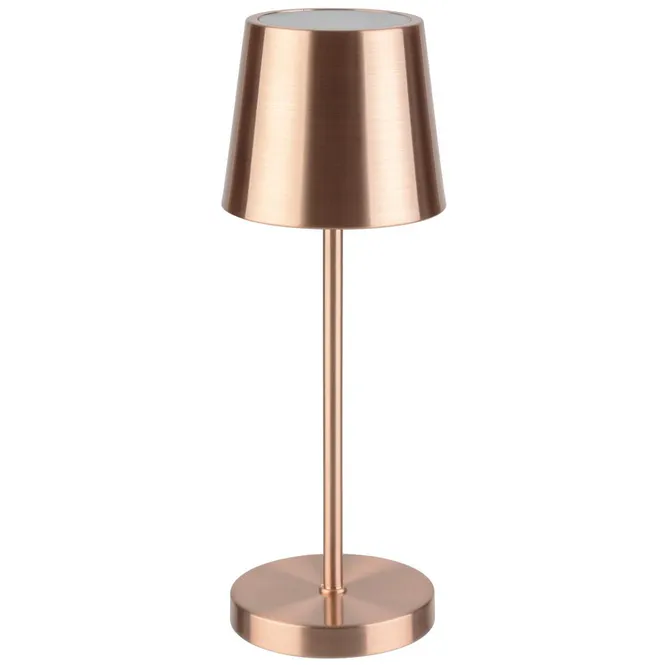 Hovedbilde Bordlampe LED oppladbar Kobber