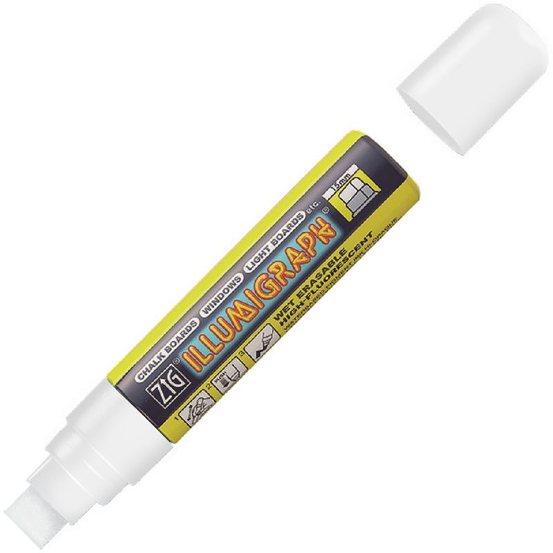 Illumigraph tusj 15mm hvit