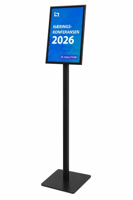 Hovedbilde Infoholder A3 med LED