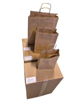 Hovedbilde Hele forpakninger brun kraft