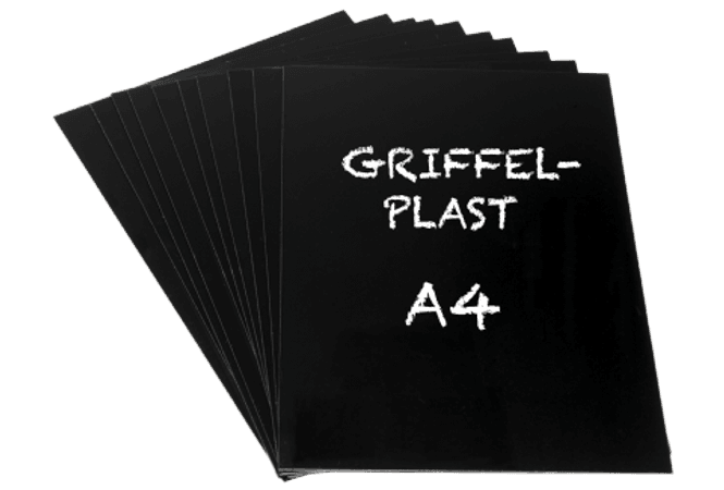 Hovedbilde Plastskilt A4 10 stk.