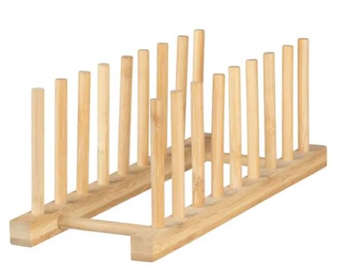 Hovedbilde Tallerkenstativ i bambus – for 8 ...