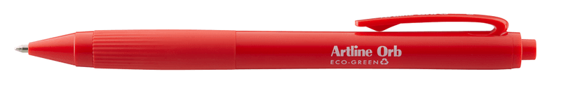 Artline Orb Kulepenn ECO-GREEN 1.0 Rød 12 stk