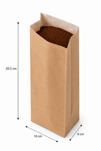 Kaffe/Te pose 10x6x29 cm 500 stk