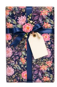 Gavepapir Marigold Blue 57x150m