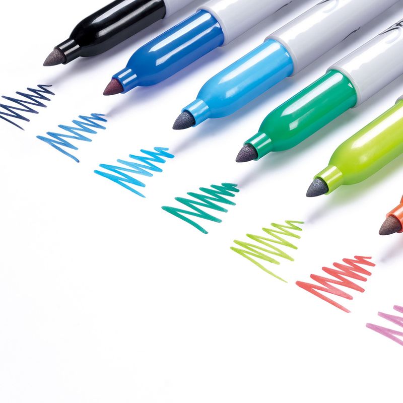 Tusj 1mm assortert 18 stk. Sharpie