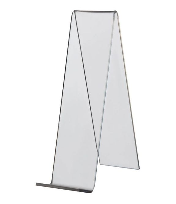 Hovedbilde Bokstøtte 50x140mm akryl