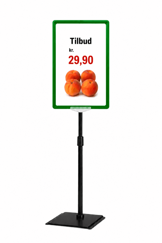 Rammesett A4 grønn