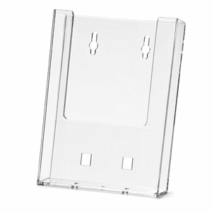 Brosjyreholder vegg M65 1/3 A4 Taymar
