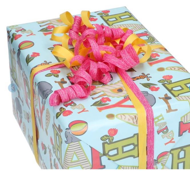 Gavepapir Happy Mist 38cm x 150m