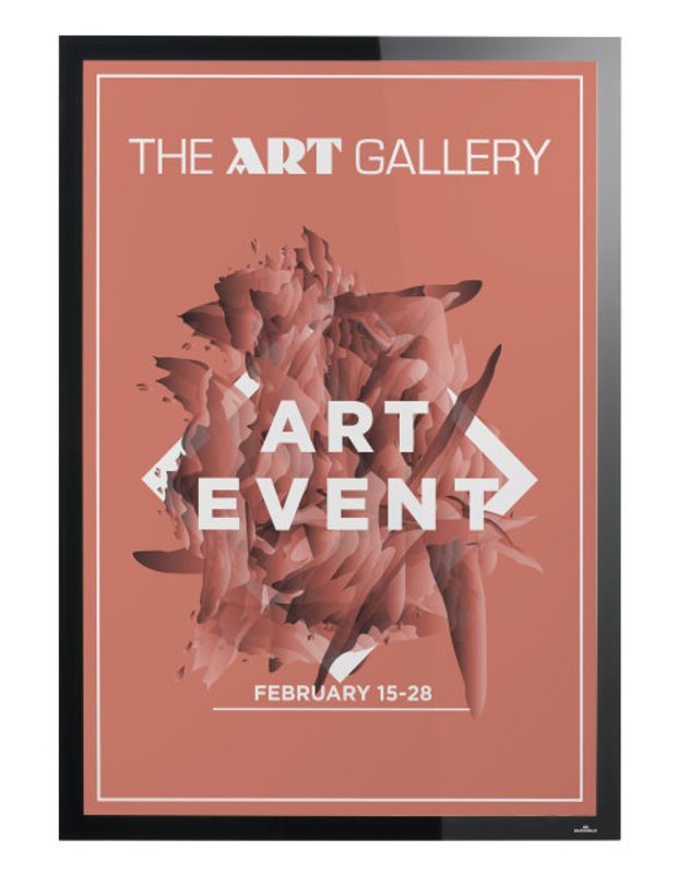 DURAFRAME® POSTER SUN 70X100 CM sort