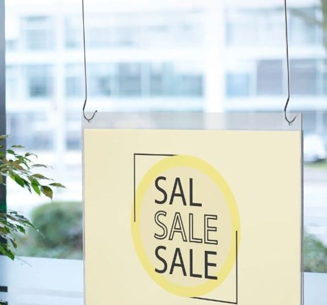 Infoholder vegg A3 akryl