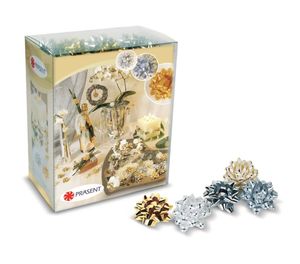 Hovedbilde Rosetter assortert 35mm gull / s&oslash;lv  75 stk