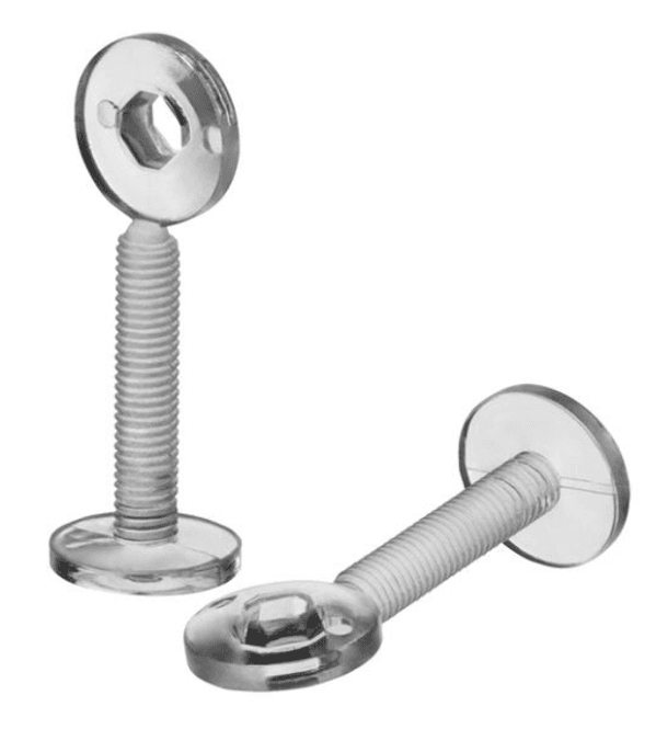 Hovedbilde Skrue Quick grip M6x19mm kunstmateriale 100 stk.