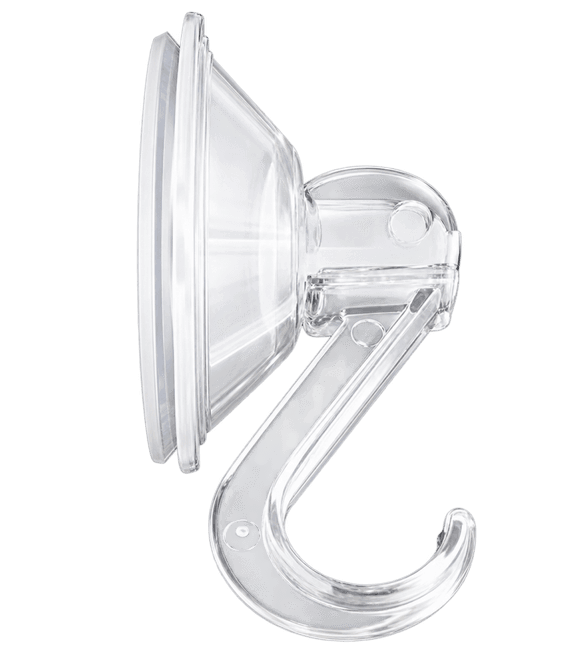 Hovedbilde Sugekopp Ø45 mm med transparent krok