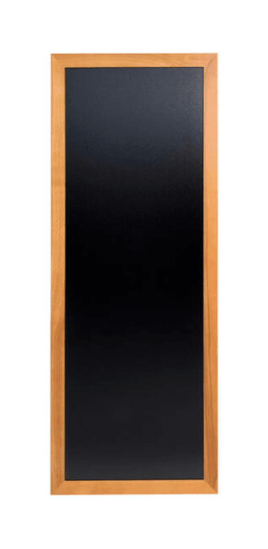 Menytavle 56x150 cm teakfarge