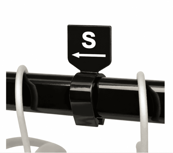 Hovedbilde Størrelsesmarkør for klesstativ 