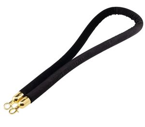 Hovedbilde Tau fl&oslash;yel sort   / gull  1,5m