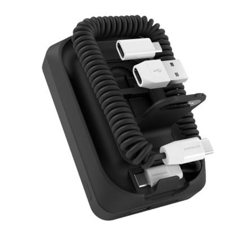 The All-In-One Cable+Powerbank, Black