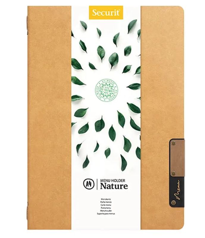 Spisekart Natur A5 Beige 10 stk.