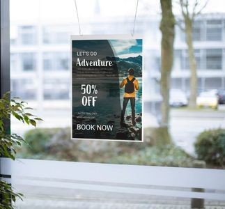 Plakatlomme A3 med maljer – antirefleks 10 stk.