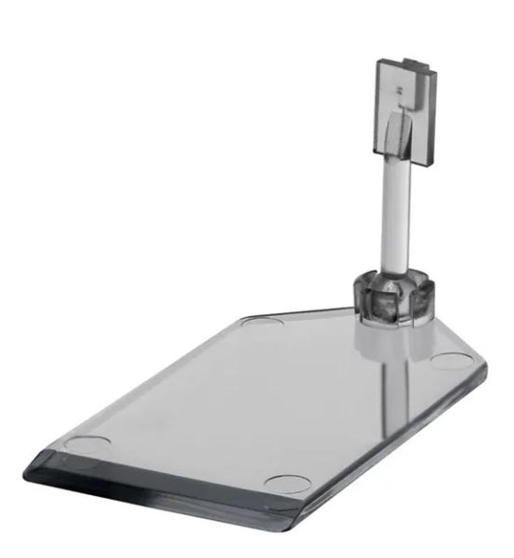 Plastfot med pivotholder