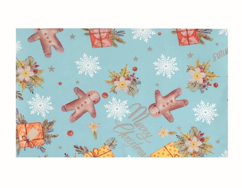 Gavepose Jul 35x50cm 50 stk  assorterte farger