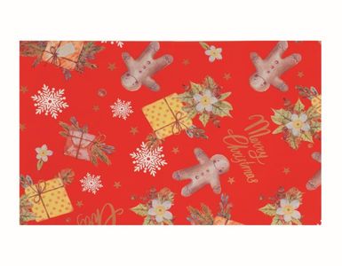Gavepose Jul 35x50cm 50 stk  assorterte farger