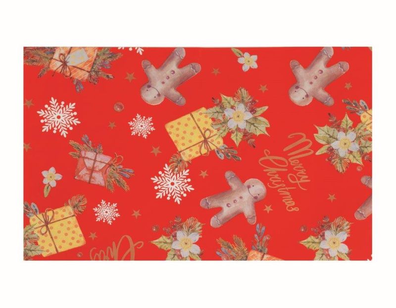 Gavepose Jul 35x50cm 50 stk  assorterte farger