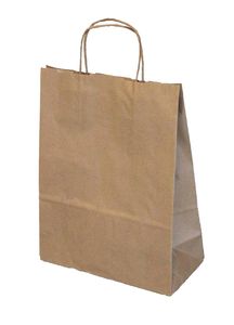 Hovedbilde Papirpose brun 22X10X31 cm. 200 stk