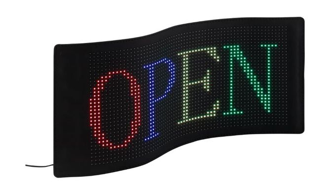 Hovedbilde Infoskilt 39x18,7cm programmerbart