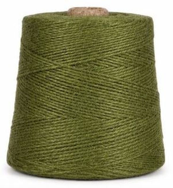 Jutegarn oliven 1 kg